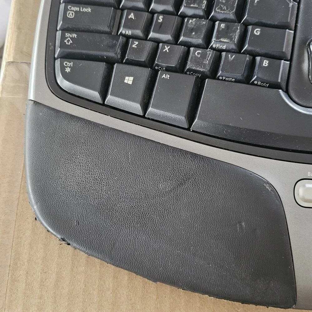 Microsoft keyboard used